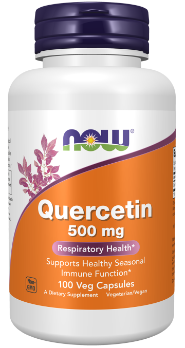 Quercetin 500mg - 100 Veg Capsules Bottle Front