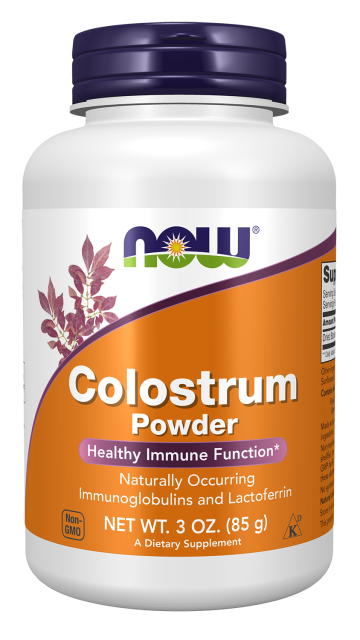Colostrum Powder - 3 oz. Bottle Front