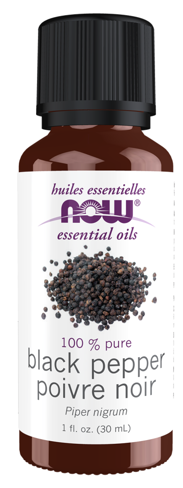 Black Pepper Oil - 1 fl. oz. Bottle Front