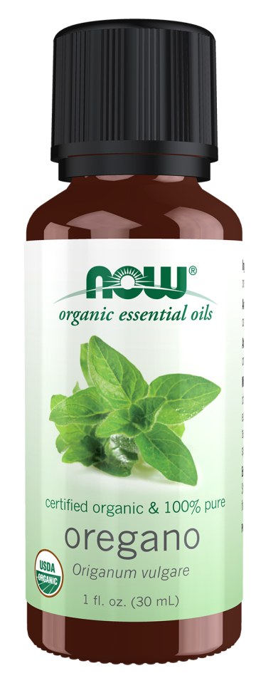 Oregano Oil, Organic - 1 fl. oz. Bottle Front
