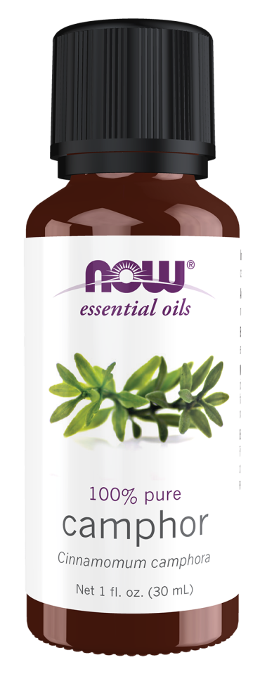 Camphor Oil - 1 fl. oz. Bottle Front