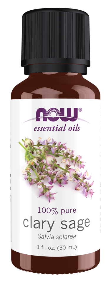 Clary Sage Oil - 1 fl. oz. Bottle Front