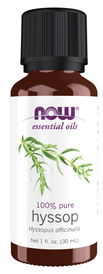 Hyssop Oil - 1 oz. Bottle Front