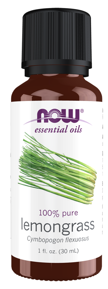 Lemongrass Oil - 1 oz. Bottle Front