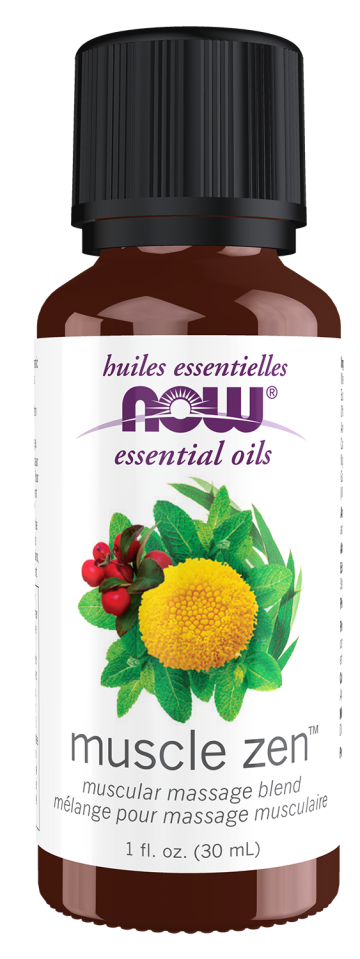 Muscle Zen Oil Blend - 1 fl. oz. Bottle Front