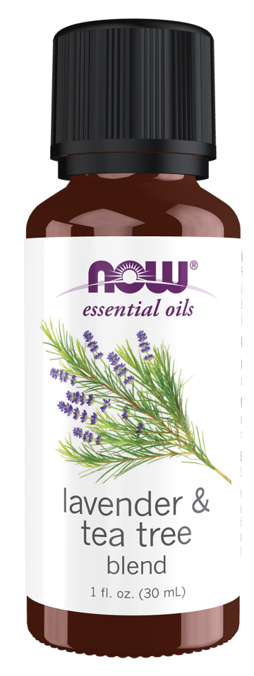 Lavender & Tea Tree Oil Blend - 1 fl. oz. Bottle Front