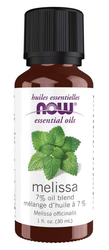 Melissa 7% Oil Blend 1 fl oz. Bottle Front