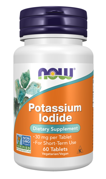 Potassium Iodide - 60 Tablets Bottle Front