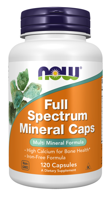 Full Spectrum Mineral Caps - 120 Veg Capsules Bottle Front