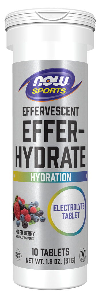 Effer-Hydrate Effervescent Mixed Berry - 10 Tablets/Tube Front