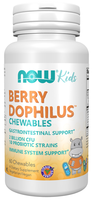 BerryDophilus™ Kids - 60 Chewables Bottle Front