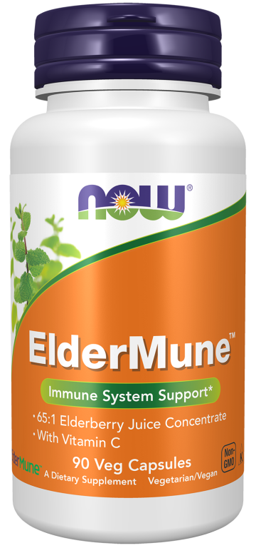 ElderMune™ - 90 Veg Capsules Bottle Front