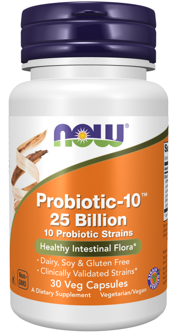 Probiotic-10™ 25 Billion - 30 Veg Capsules Bottle Front