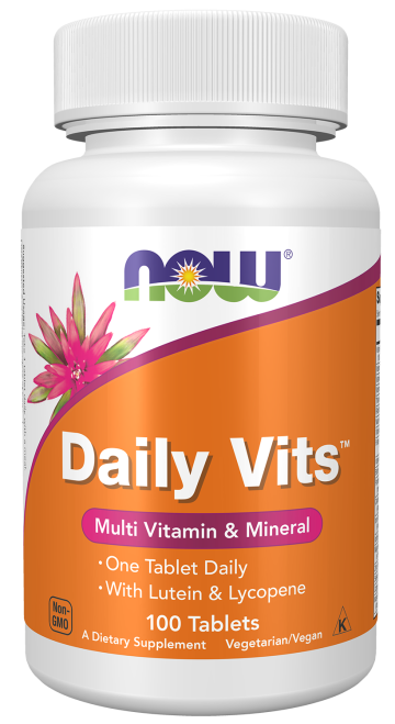 Daily Vits™ - 100 Tablets Bottle Front