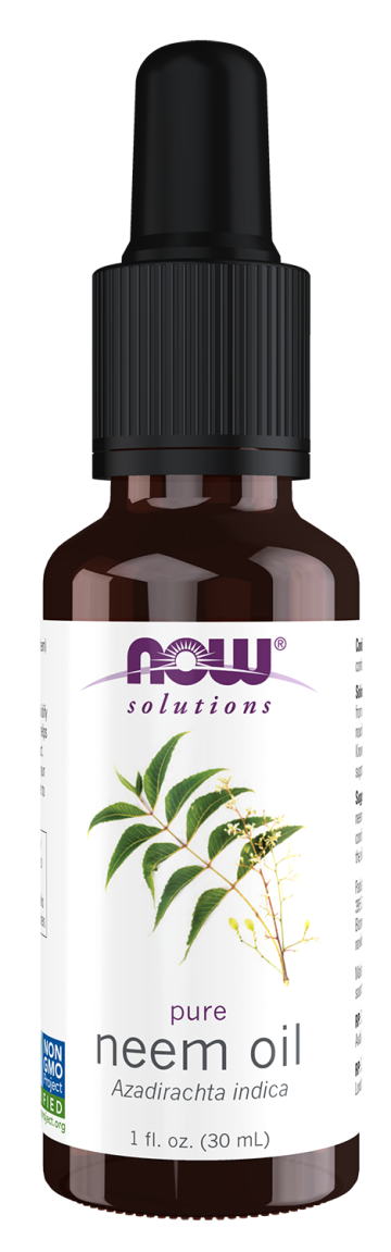 Neem Oil - 1 fl. oz. Dropper Bottle Front