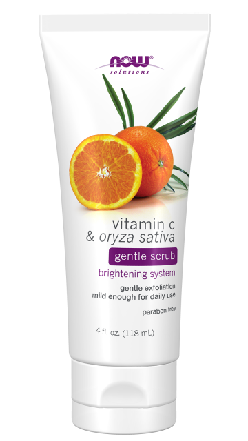 Vitamin C & Oryza Sativa Gentle Scrub - 4 fl. oz. Bottle Front