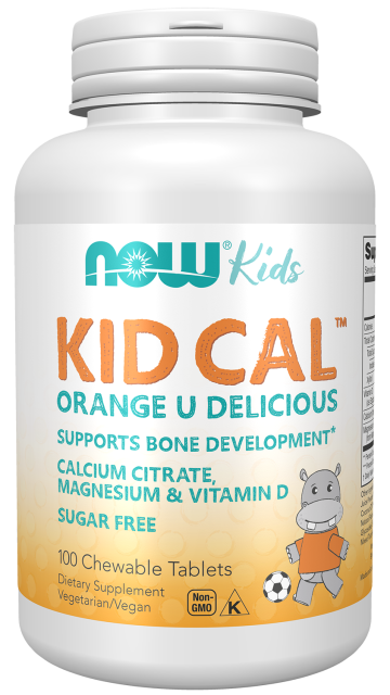 Kid Cal - 100 Chewables Bottle Front
