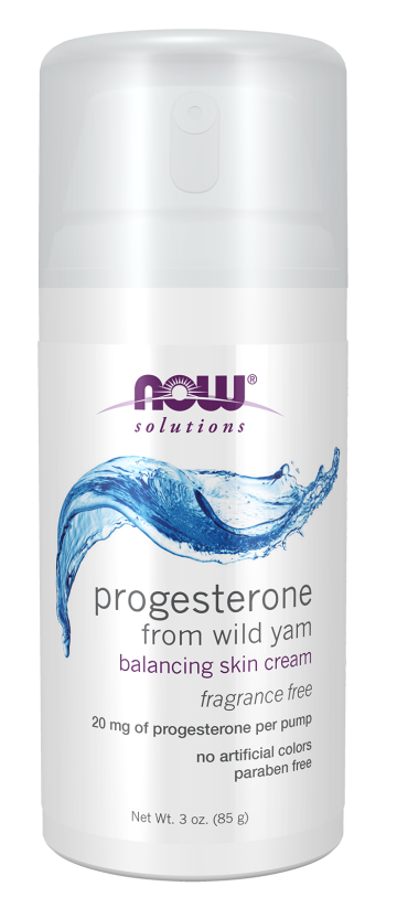 Progesterone from Wild Yam Balancing Skin Cream - 3 oz. Pump Bottle