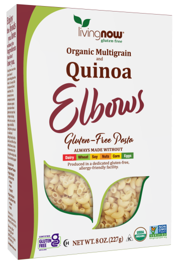 Quinoa Macaroni, Organic - 8 oz. Box Front
