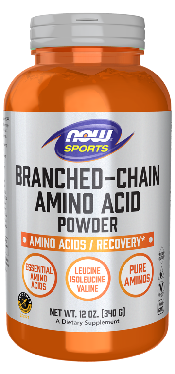 Branched Chain Amino Acid Powder - 12 oz. Bottle Front