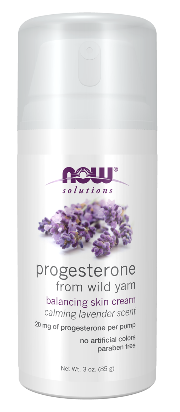 Progesterone from Wild Yam with Lavender Balancing Skin Cream – 3 oz. Bottle