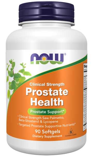 Prostate Health Clinical Strength - 90 Softgels Bottle Front