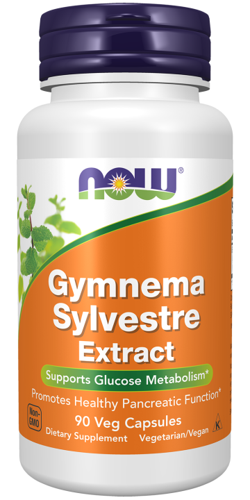 Gymnema Sylvestre 400 mg - 90 Veg Capsules Bottle Front