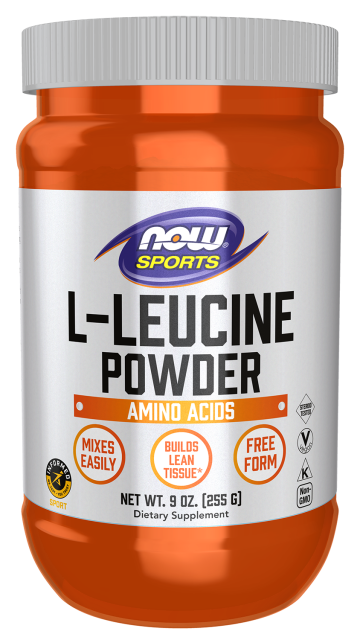 L-Leucine Powder - 9 oz. Bottle Front