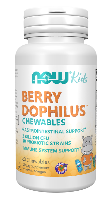 BerryDophilus™ Kids - 60 Chewables Bottle Front 