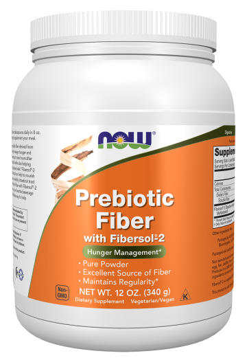 Prebiotic Fiber with Fibersol®-2 Powder - 12 oz. Bottle Front