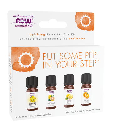 Put Some Pep in Your Step Essential Oils Kit box front