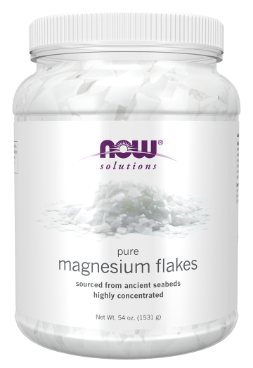 Magnesium Flakes - 54 oz. Bottle Front