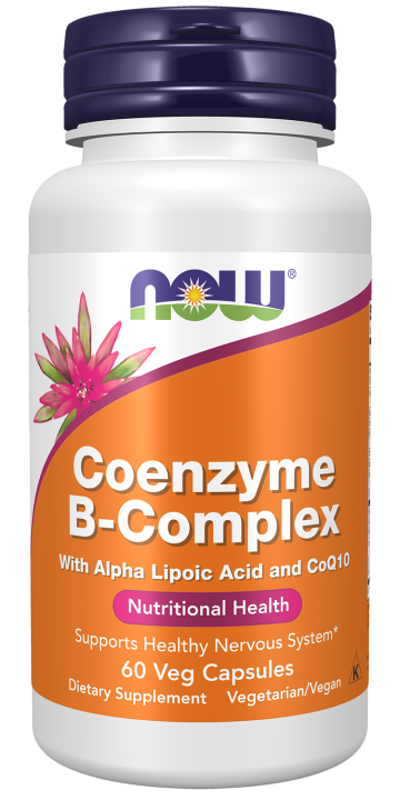Co-Enzyme B-Complex - 60 Veg Capsules Bottle Front