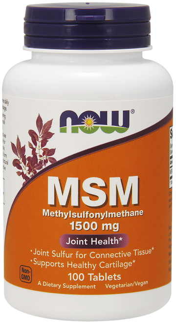 MSM 1500 mg - 100 Tablets (Expired)