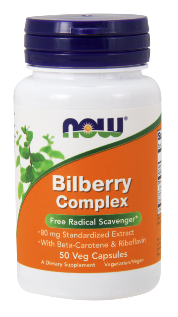 Bilberry Complex - 50 Veg Capsules (Expired 6-17-2020)