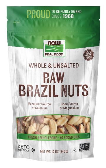 Brazil Nuts, Raw, Whole & Unsalted - 12 oz.