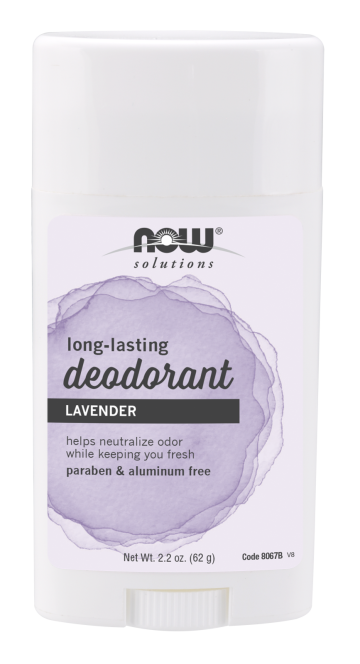 Long-Lasting Deodorant Stick, Refreshing Lavender - 2.2 oz