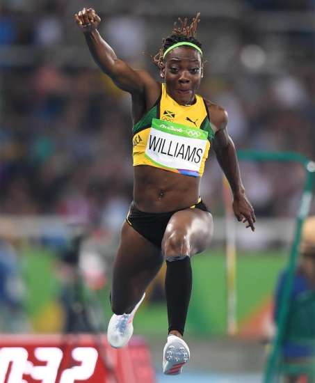 Kimberly Williams Jumping