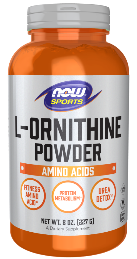 L- Ornithine - 8 oz. Powder Bottle Front