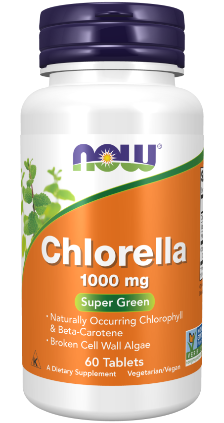 Chlorella 1000 mg - 60 Tablets Bottle