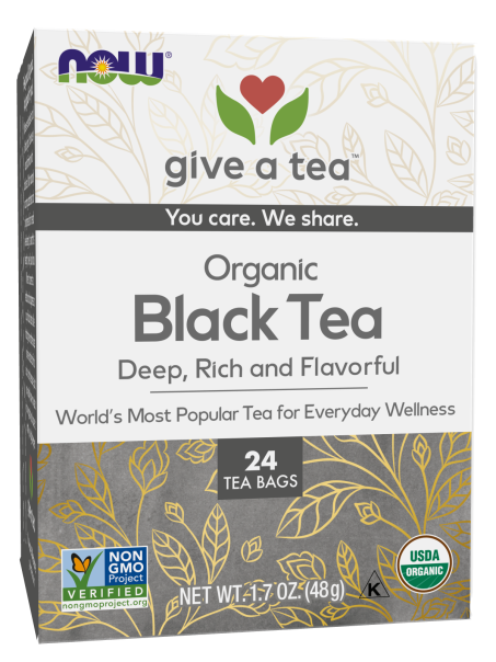 Black Tea, Organic - 24 Tea Bags Box