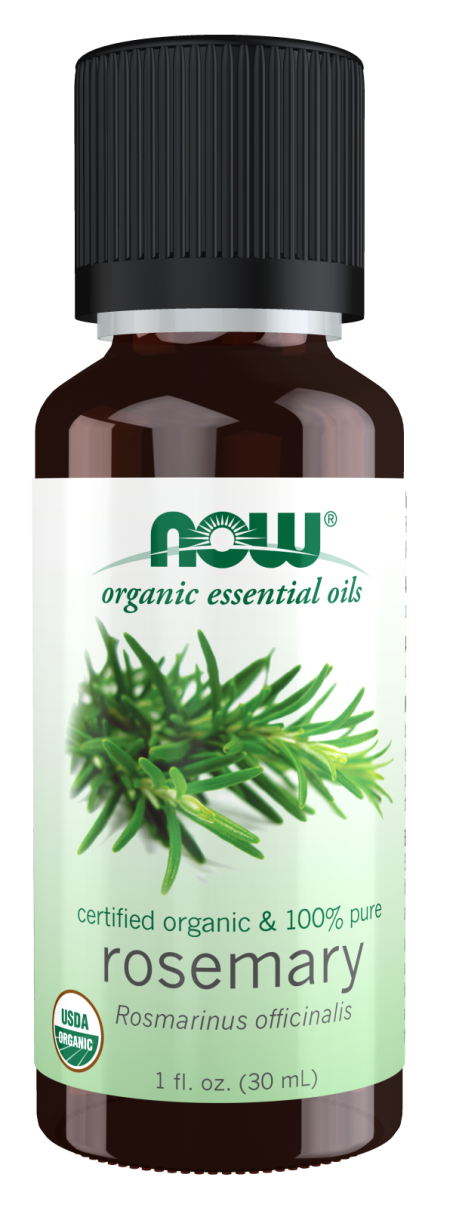 Rosemary Oil, Organic - 1 fl. oz. Bottle Front