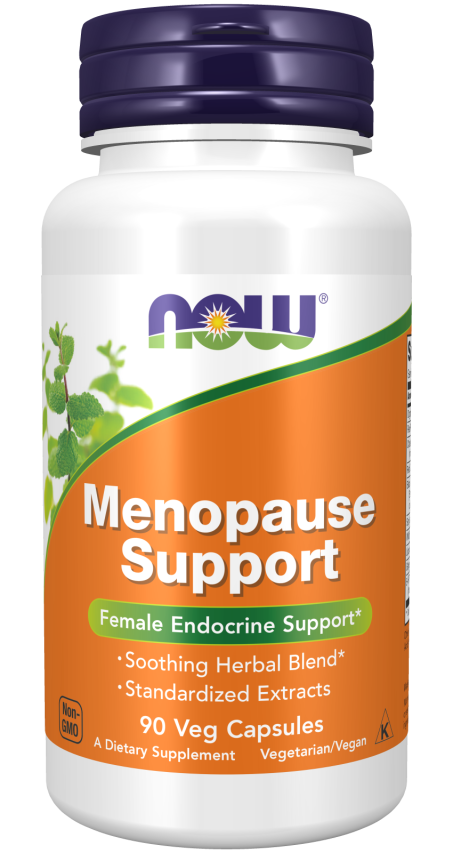 Menopause Support - 90 Veg Capsules Bottle Front