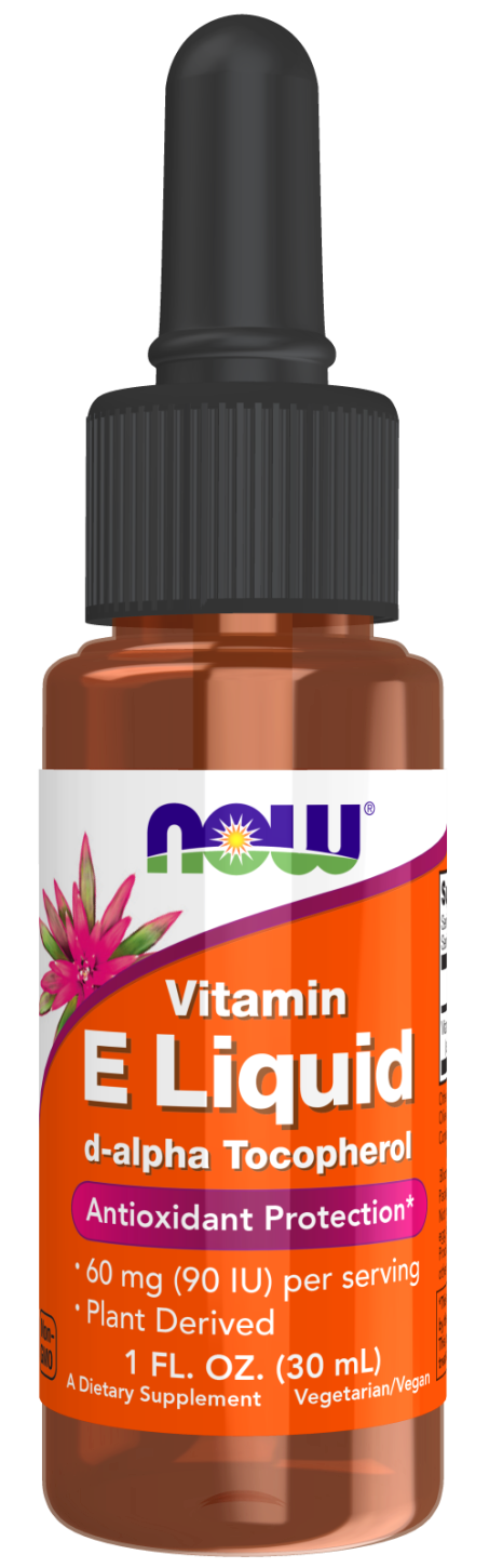Vitamin E Liquid -1 fl. oz. Bottle Front
