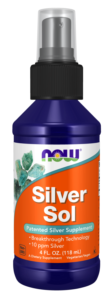 Silver Sol Spray - 4 fl. oz. Bottle Front