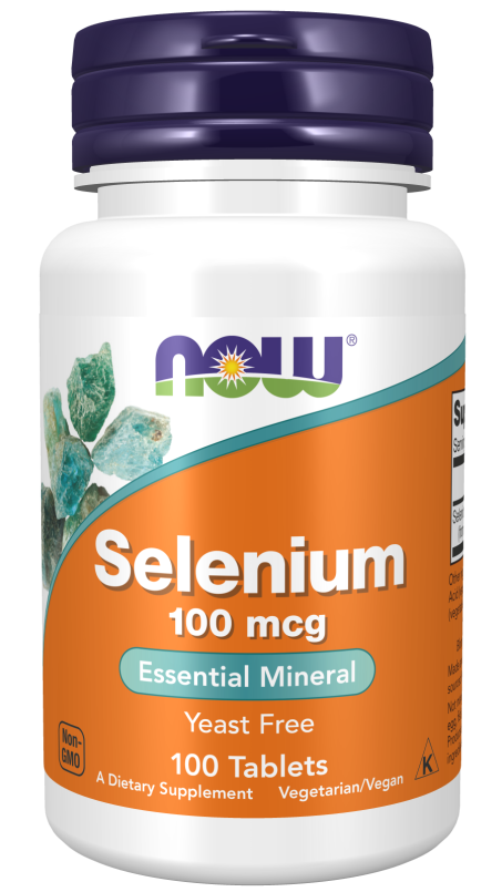 Selenium 100 mcg - 100 Tablets Bottle Front