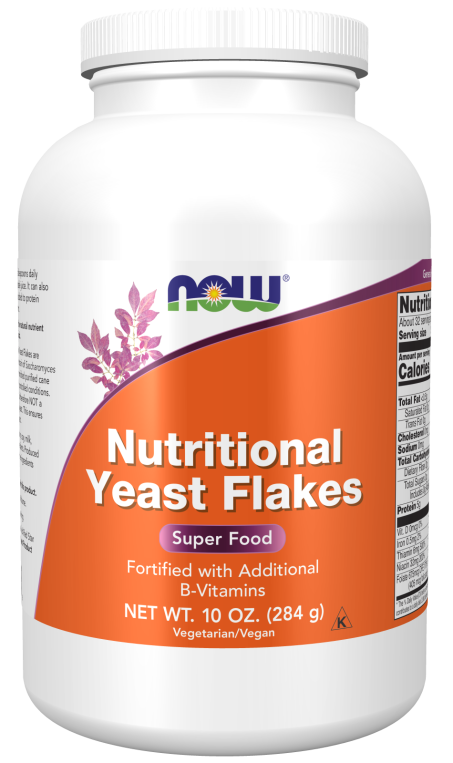Nutritional Yeast Flakes - 10 oz. Bottle Front