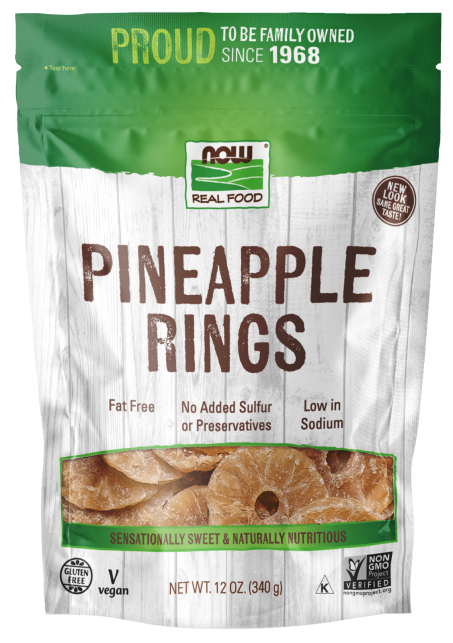 Pineapple Rings - 12 oz Bag Front