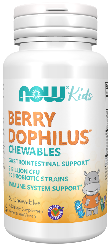 BerryDophilus™ Kids - 60 Chewables Bottle Front