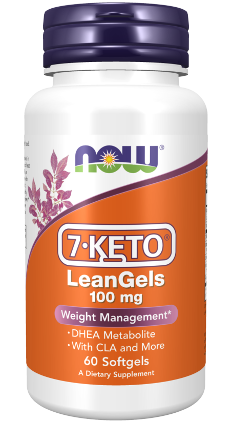 7-KETO® LeanGels™ 100 mg - 60 Softgels Bottle Front